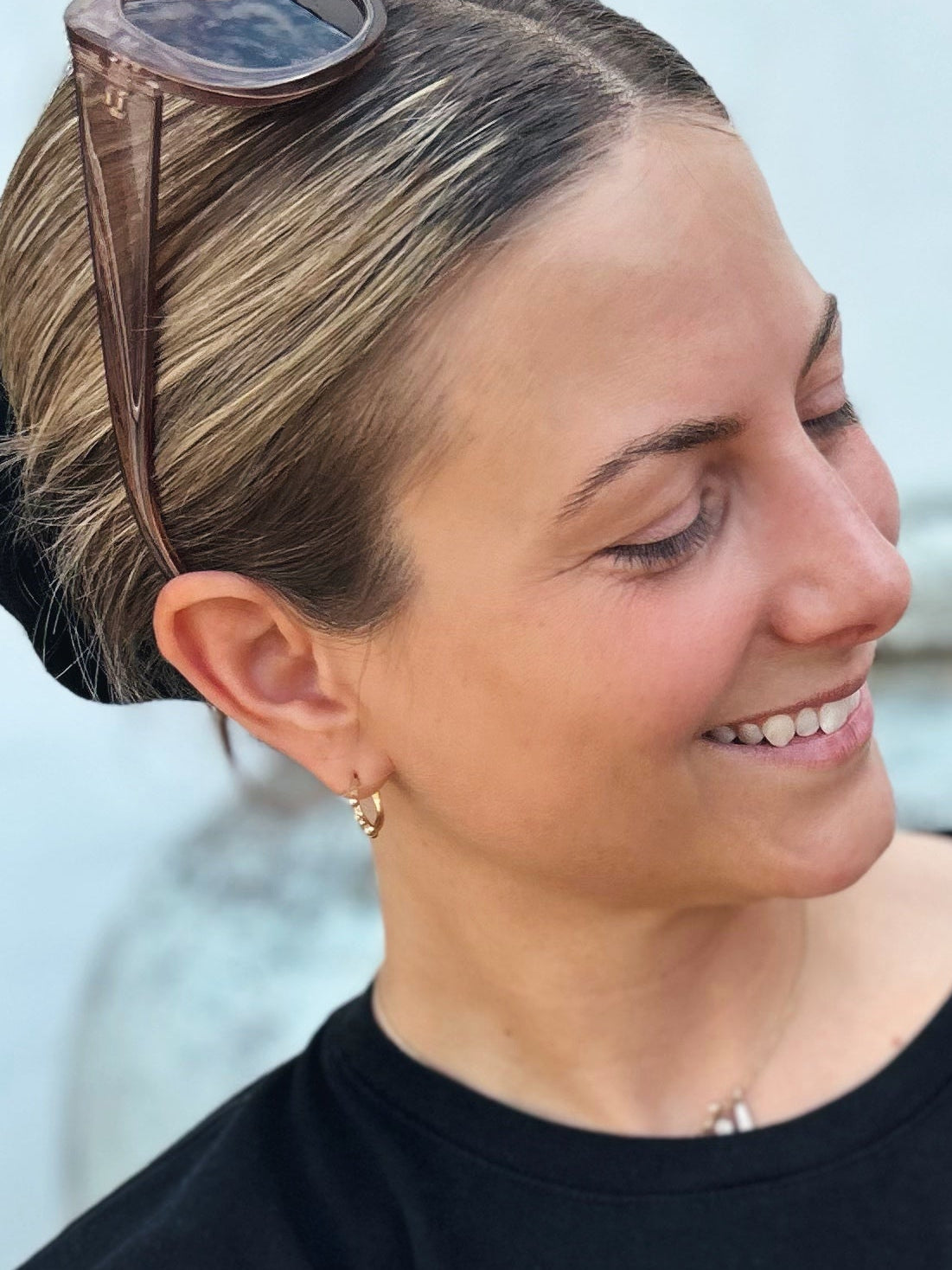 Fiorellino creoler - 14 karat guld